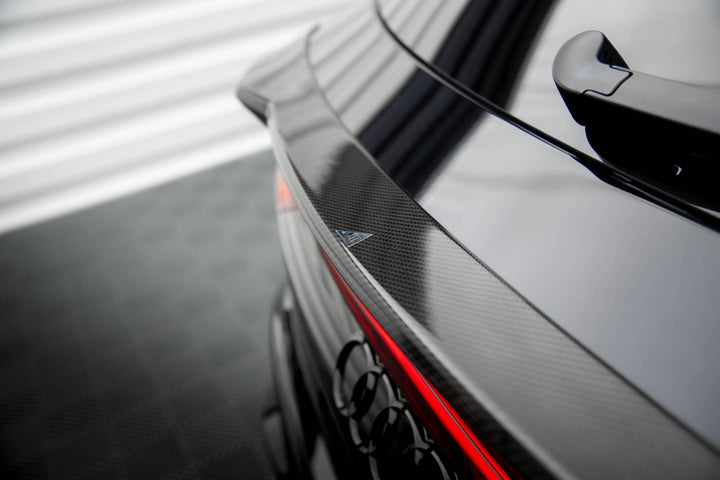 CARBON FIBER TAILGATE SPOILER (LOWER) AUDI RSQ8 MK1