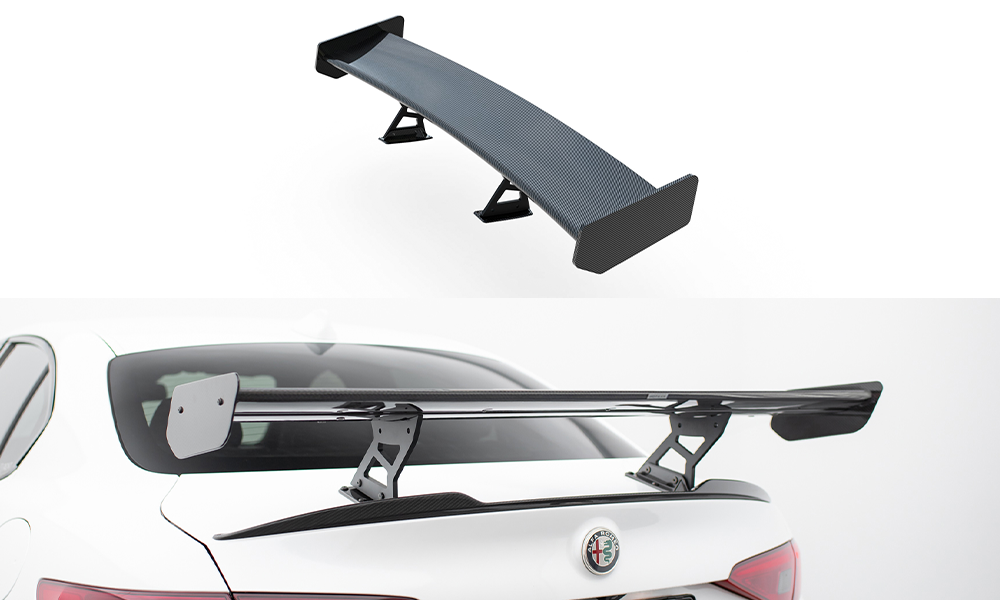 Modanature Laterali in Fibra di Carbonio per Alfa Romeo Giulia Stile Quadrifoglio Berlina 4 Porte 2017