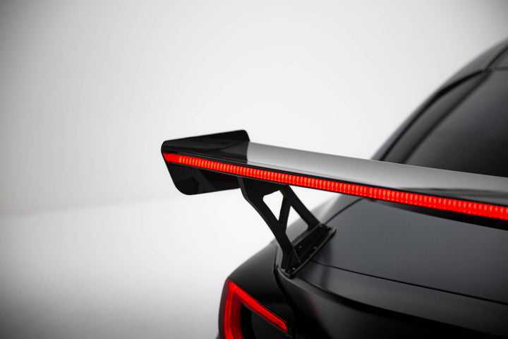 Carbon Spoiler With External Brackets Uprights + LED Toyota GR86