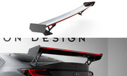 Carbon Spoiler With External Brackets Uprights + LED Toyota GR86