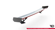 Carbon Spoiler With External Brackets Uprights + LED Toyota GR86