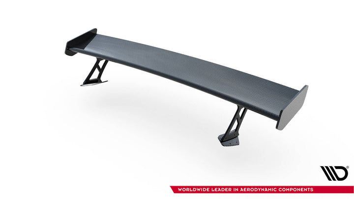 Carbon Spoiler With External Brackets Uprights Toyota GR86