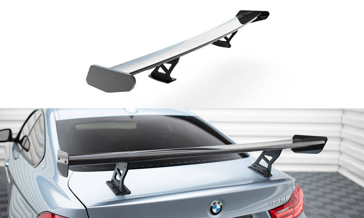 Carbon Spoiler With Internal Brackets Uprights BMW 4 F32 / 4 F32 M-Pack  Coupe