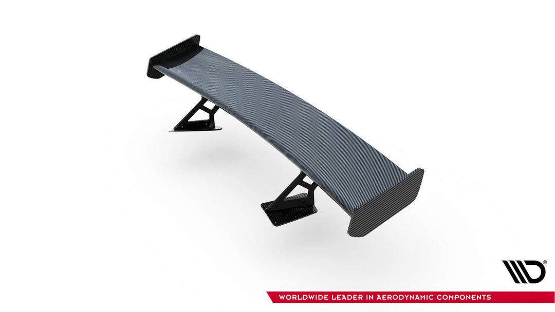 Carbon Spoiler With Internal Brackets Uprights + LED Chevrolet Corvette Stingray / Grand Sport C7