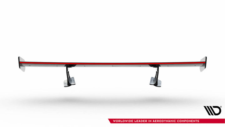 Carbon Spoiler With Internal Brackets Uprights + LED Chevrolet Corvette Stingray / Grand Sport C7