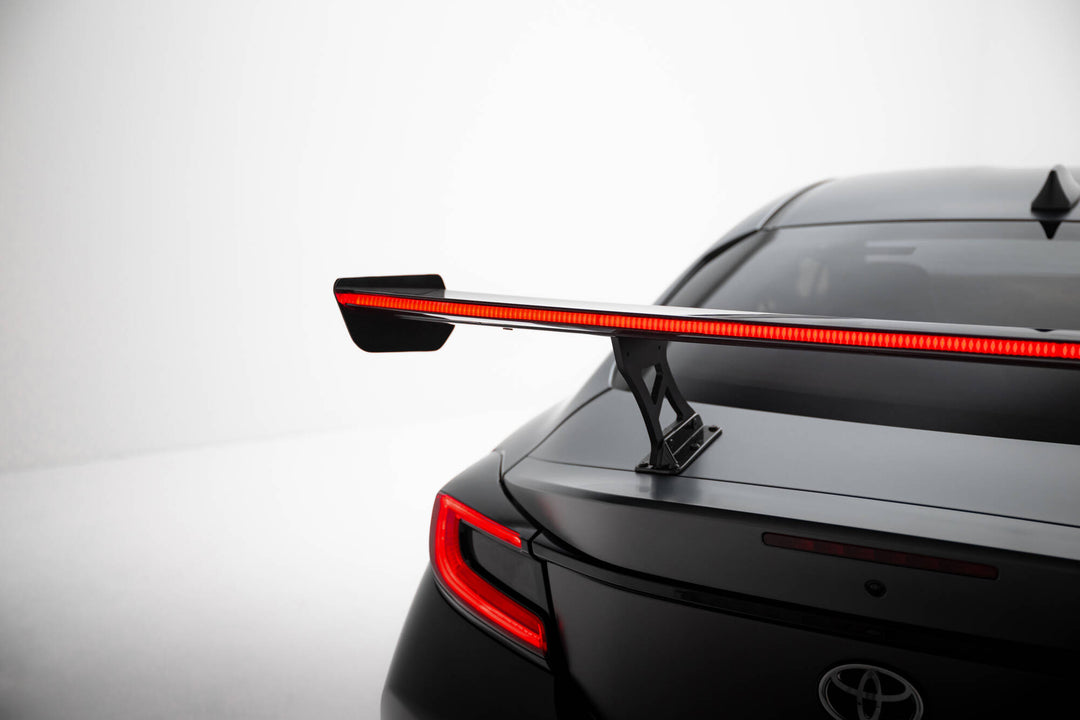 Carbon Spoiler With Internal Brackets Uprights + LED Toyota GR86