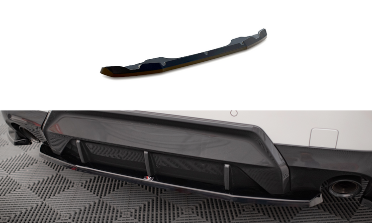 CENTRAL REAR SPLITTER FOR BMW 2 COUPE M-PACK G42