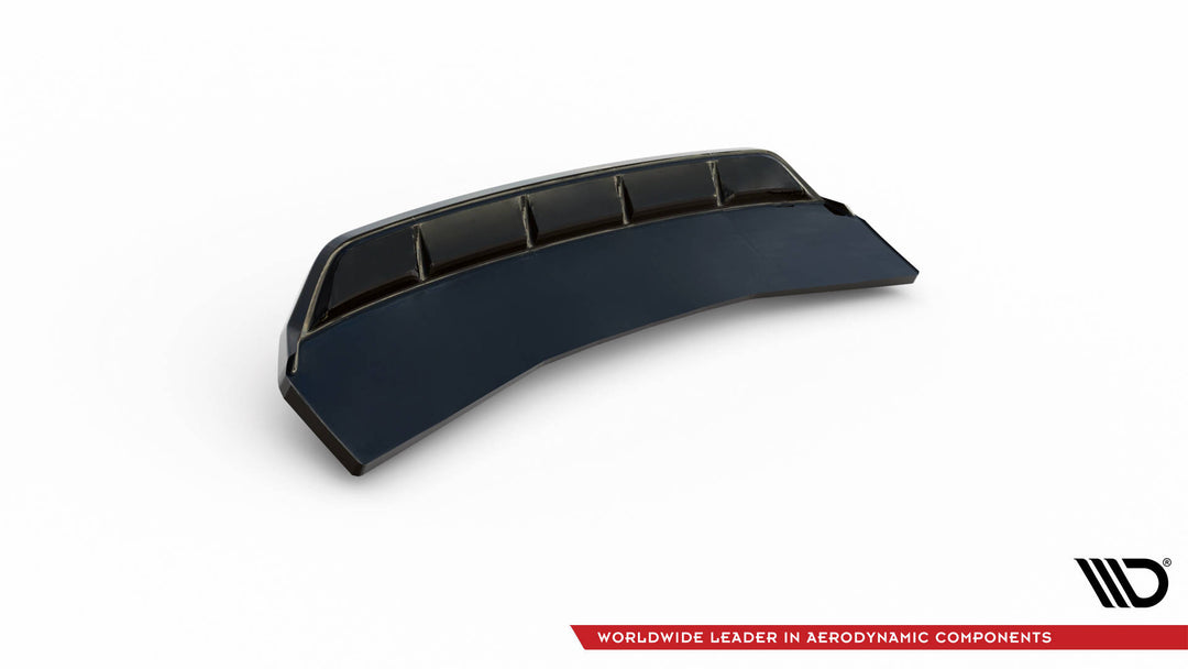 CENTRAL REAR SPLITTER (WITH VERTICAL BARS) AUDI A4 S-LINE (US MY2019)