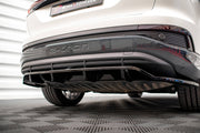 CENTRAL REAR SPLITTER (WITH VERTICAL BARS) AUDI Q4 E-TRON SPORTBACK MK1