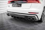 CENTRAL REAR SPLITTER (WITH VERTICAL BARS) AUDI SQ8 MK1