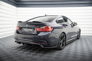 CENTRAL REAR SPLITTER (WITH VERTICAL BARS) BMW 4 COUPE / GRAN COUPE / CABRIO M-PACK F32 / F36 / F33