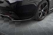 CENTRAL REAR SPLITTER (WITH VERTICAL BARS) BMW 4 COUPE / GRAN COUPE / CABRIO M-PACK F32 / F36 / F33