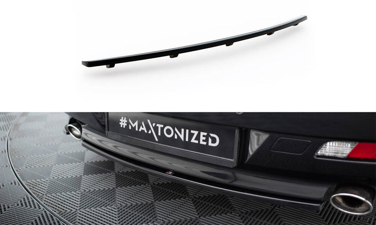 CENTRAL REAR SPLITTER (WITH VERTICAL BARS) BMW 6 COUPE / CABRIO E63 / E64