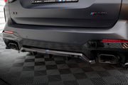 CENTRAL REAR SPLITTER (WITH VERTICAL BARS) BMW X3 M-PACK G01 FACELIFT