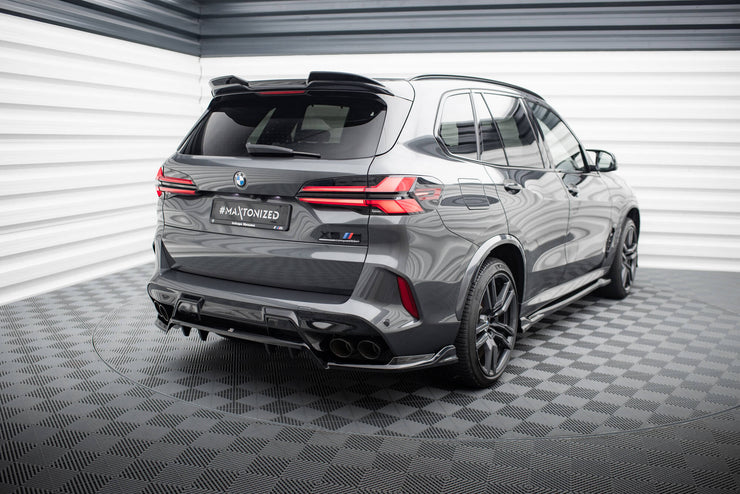CENTRAL REAR SPLITTER (WITH VERTICAL BARS) BMW X5 M F95 FACELIFT