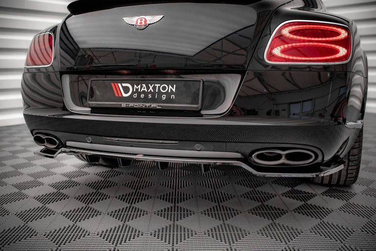 CENTRAL REAR SPLITTER (WITH VERTICAL BARS) BENTLEY CONTINENTAL GT V8 S MK2