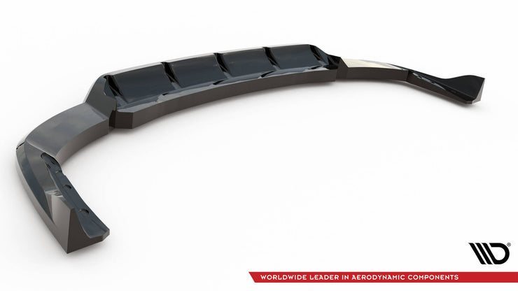 CENTRAL REAR SPLITTER (WITH VERTICAL BARS) MASERATI GRECALE GT / MODENA MK1