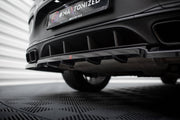 CENTRAL REAR SPLITTER (WITH VERTICAL BARS) MERCEDES-AMG GLC 63 COUPE C253 FACELIFT