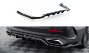 CENTRAL REAR SPLITTER (WITH VERTICAL BARS) MERCEDES-BENZ E AMG-LINE W214