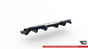 CENTRAL REAR SPLITTER (WITH VERTICAL BARS) NISSAN GTR R35 FACELIFT