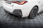 CENTRAL REAR SPLITTER (WITH VERTICAL BARS) V.2 BMW I4 M-PACK G26