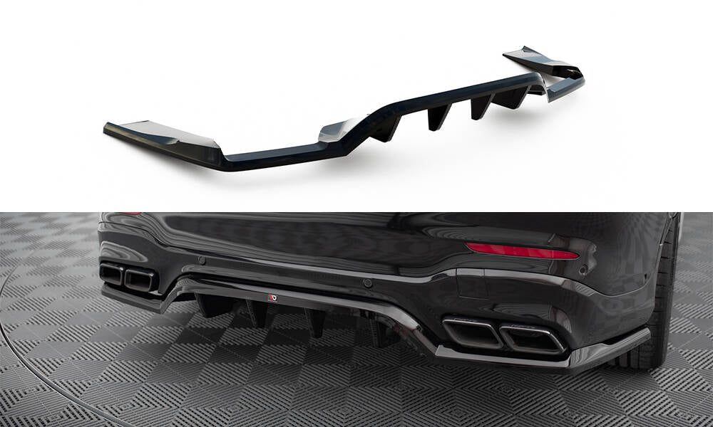 CENTRAL REAR SPLITTER (WITH VERTICAL BARS) V.1 MERCEDES-AMG GLC 63 SUV X253