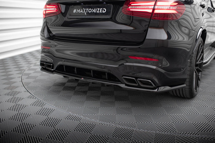 CENTRAL REAR SPLITTER (WITH VERTICAL BARS) V.2 MERCEDES-AMG GLC 63 SUV X253