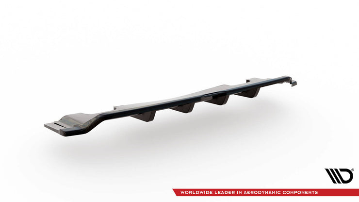 CENTRAL REAR SPLITTER (WITH VERTICAL BARS) V.2 VOLVO V90 MK2