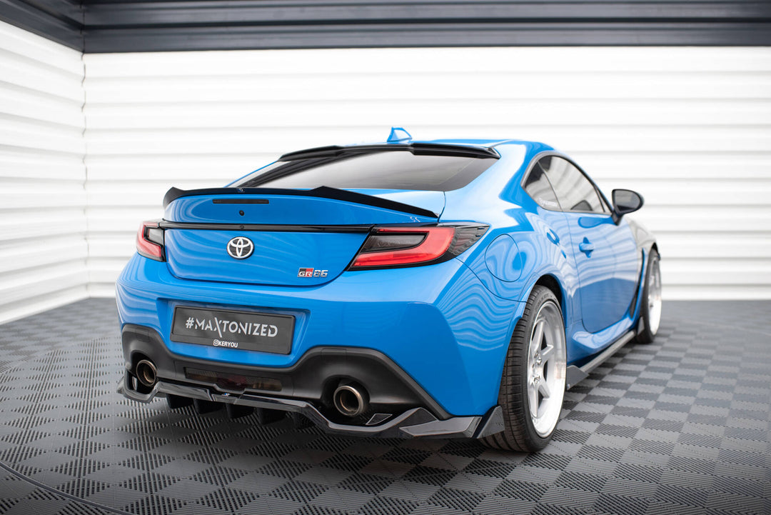 CENTRAL REAR SPLITTER (WITH VERTICAL BARS) V.3 TOYOTA GR86 MK1 / BRZ MK2