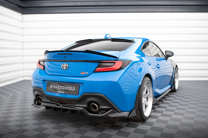 CENTRAL REAR SPLITTER (WITH VERTICAL BARS) V.3 TOYOTA GR86 MK1 / BRZ MK2