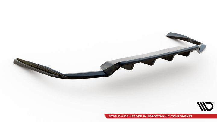 CENTRAL REAR SPLITTER (WITH VERTICAL BARS) VOLVO V90 / S90 R-DESIGN MK2