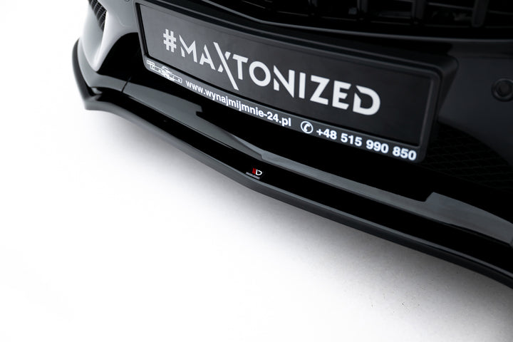 FRONT SPLITTER V.1 MERCEDES- BENZ C-CLASS W205 COUPE AMG-LINE