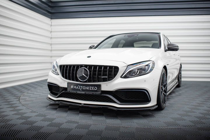 FRONT SPLITTER V.1 MERCEDES C-CLASS S205 63AMG ESTATE/LIMUSINE