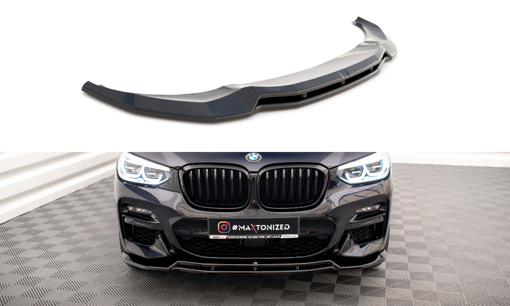 FRONT SPLITTER V.1 SUITABLE FOR BMW X3 G01 M-PACK