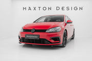 FRONT SPLITTER V.8 VW GOLF 7 R FACELIFT