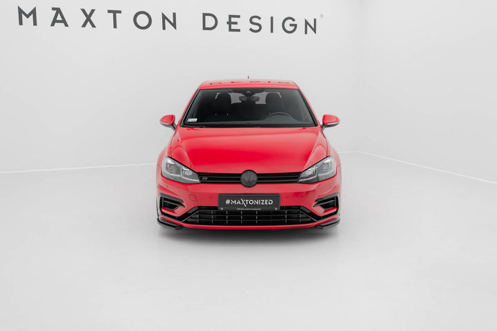 FRONT SPLITTER V.8 VW GOLF 7 R FACELIFT