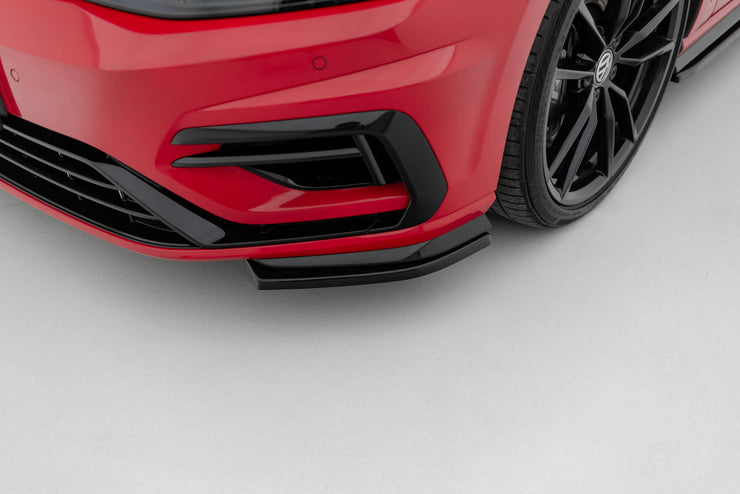 FRONT SPLITTER V.8 VW GOLF 7 R FACELIFT