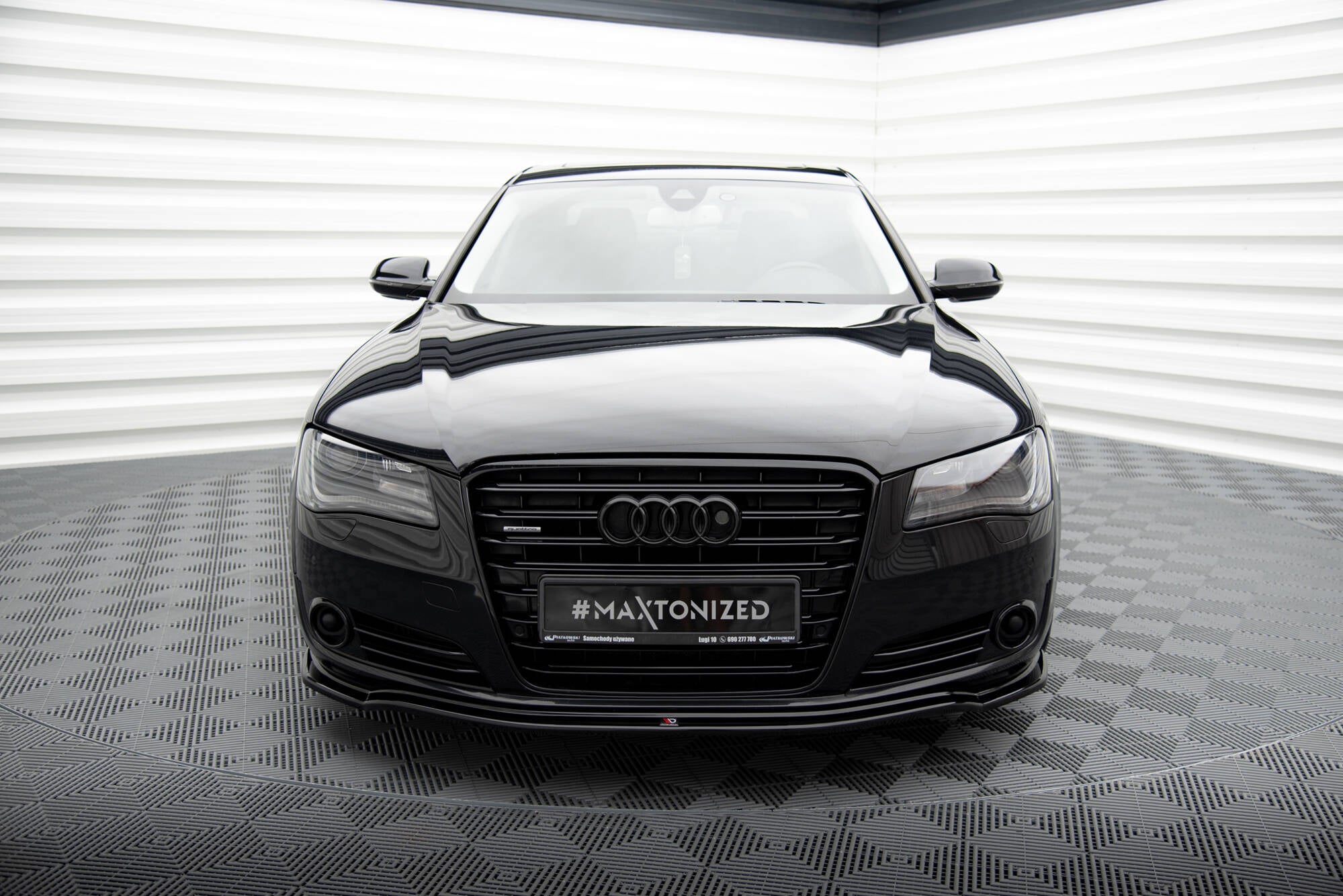 FRONT SPLITTER AUDI A8 D4 – Maxton Design USA