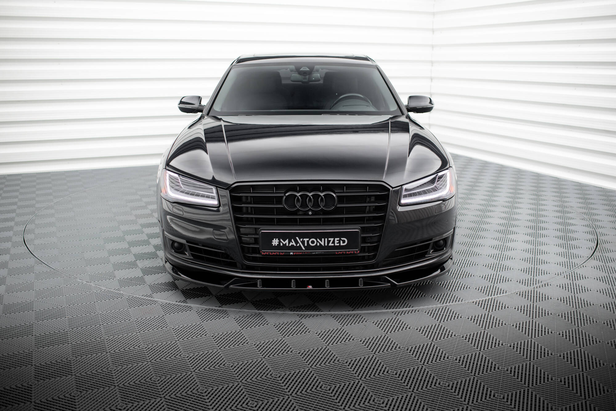 FRONT SPLITTER AUDI A8 D4 FACELIFT – Maxton Design USA