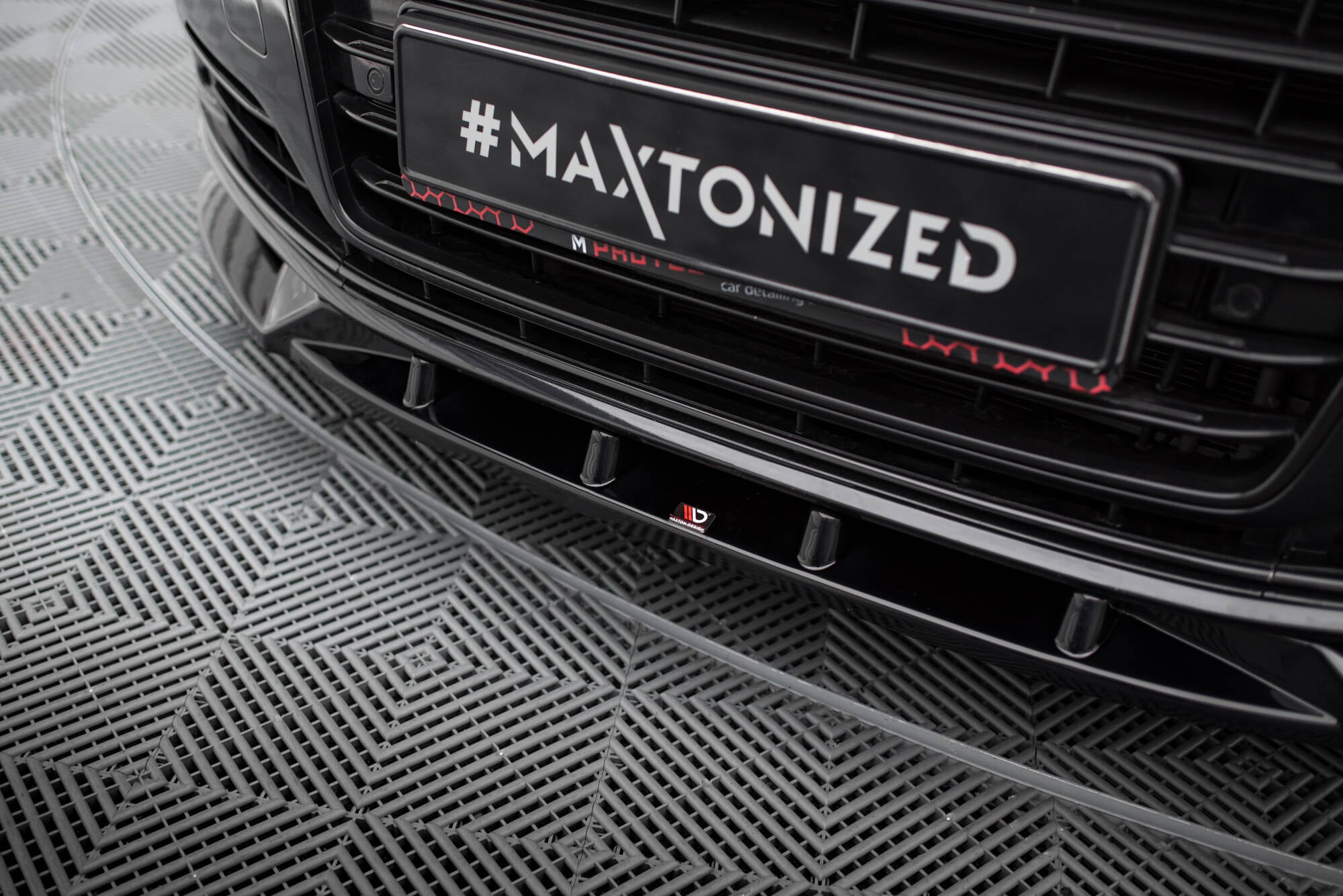 FRONT SPLITTER AUDI A8 D4 FACELIFT – Maxton Design USA