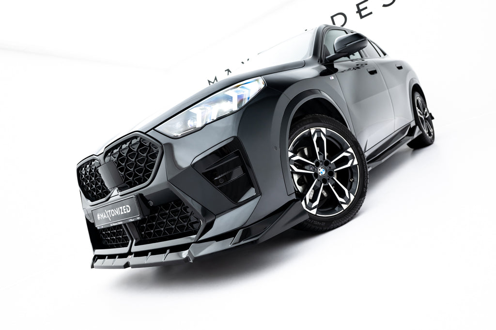 Front Splitter SUITABLE FOR BMW X2 M-Pack / iX2 U10 – Maxton