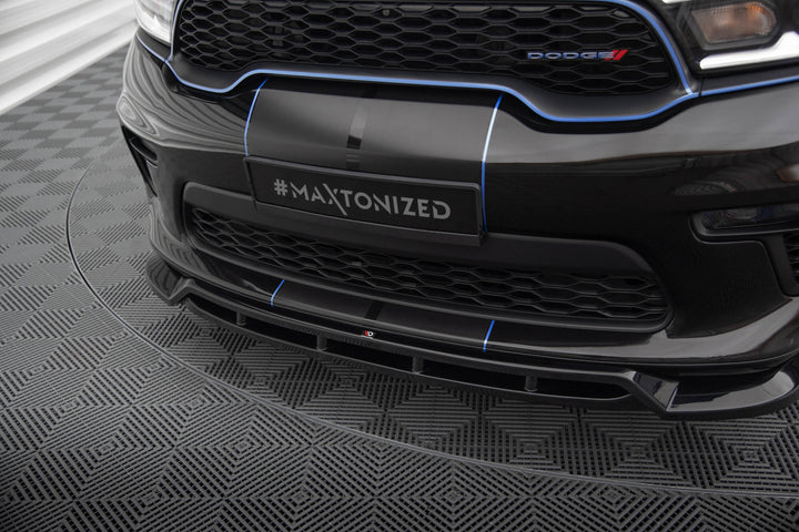 FRONT SPLITTER DODGE DURANGO MK3 FACELIFT 2021