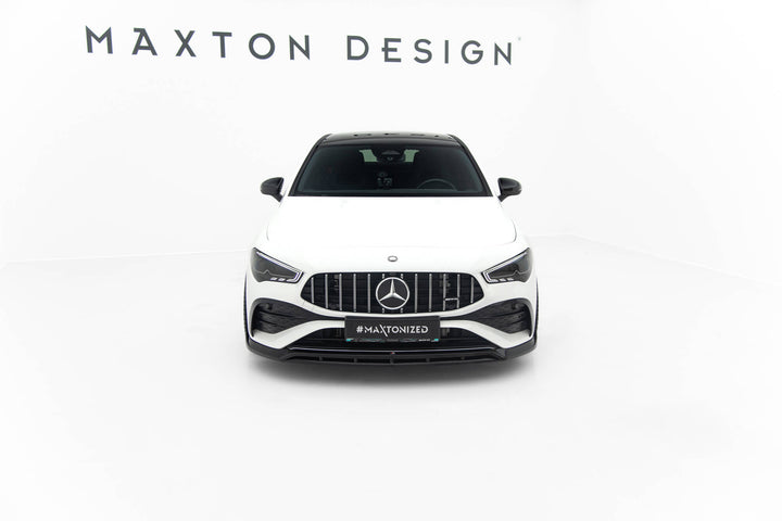 Front Splitter Mercedes-AMG CLA 35 Coupe / Shooting Brake C118 Facelift / X118 Facelift