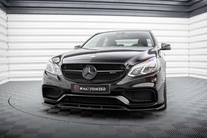 FRONT SPLITTER MERCEDES-BENZ E63 AMG SEDAN W212 FACELIFT