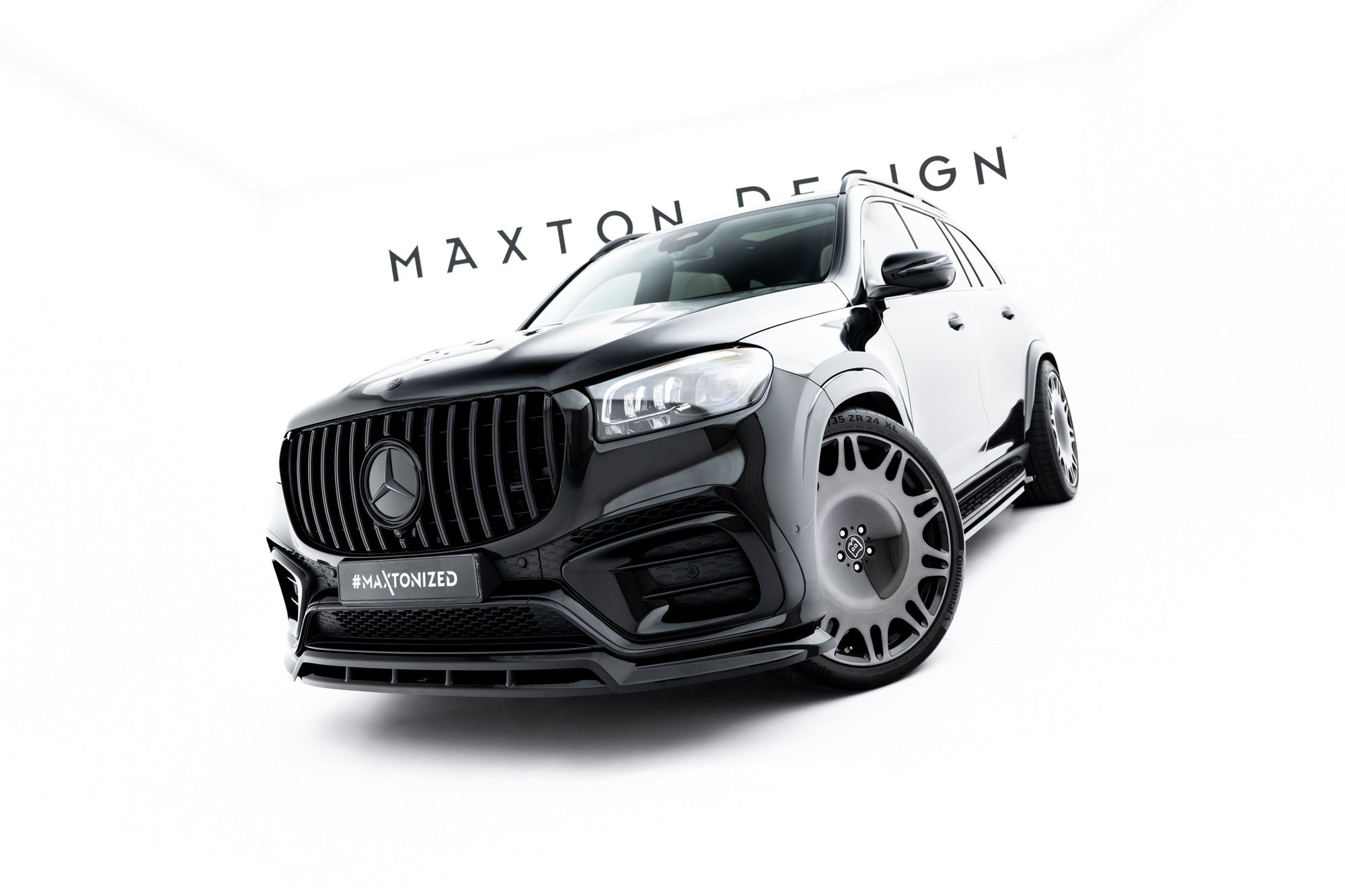 Front Splitter Mercedes-Benz GLS AMG-Line X167 Facelift – Maxton