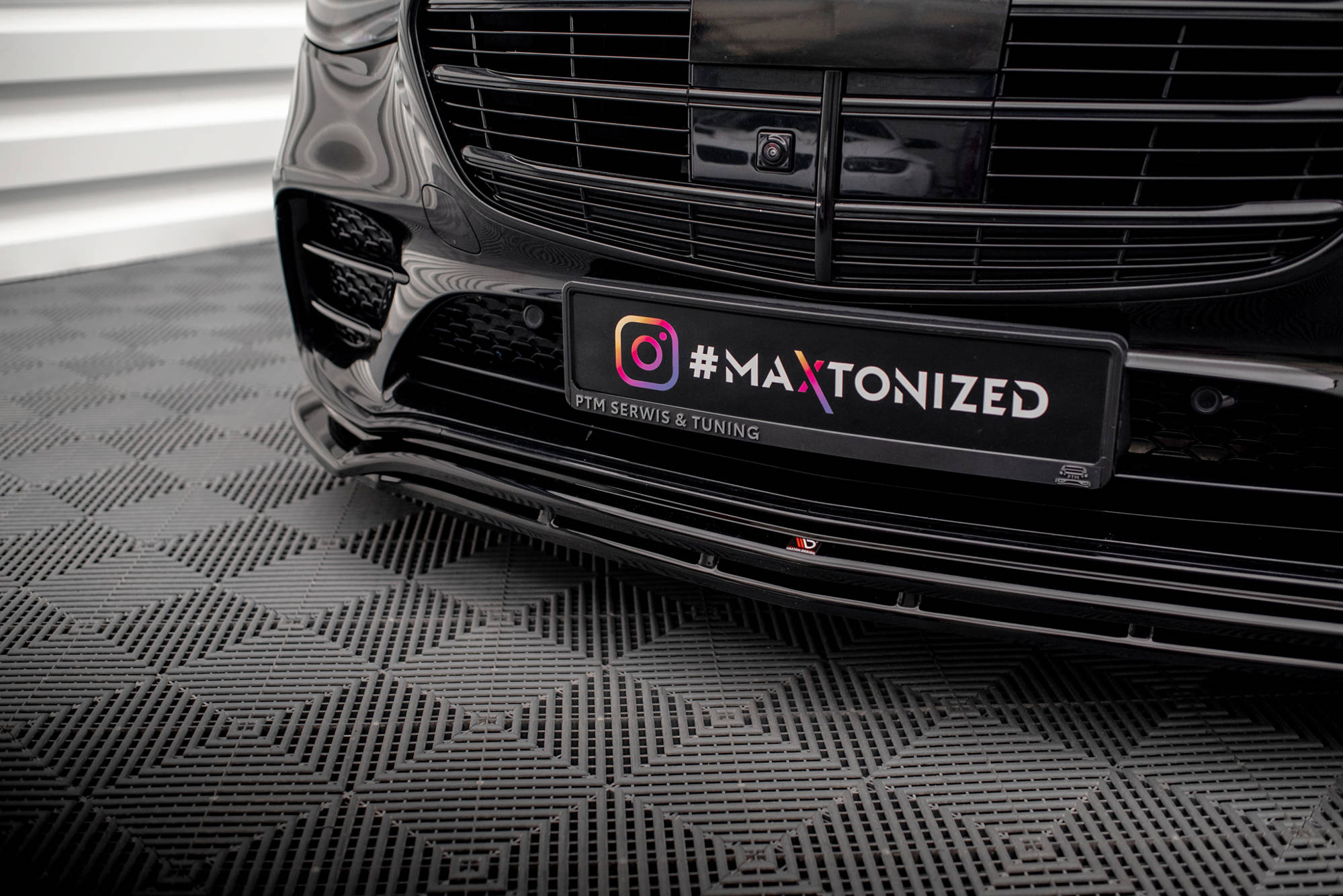 FRONT SPLITTER MERCEDES-BENZ S AMG-LINE W223 – Maxton Design USA