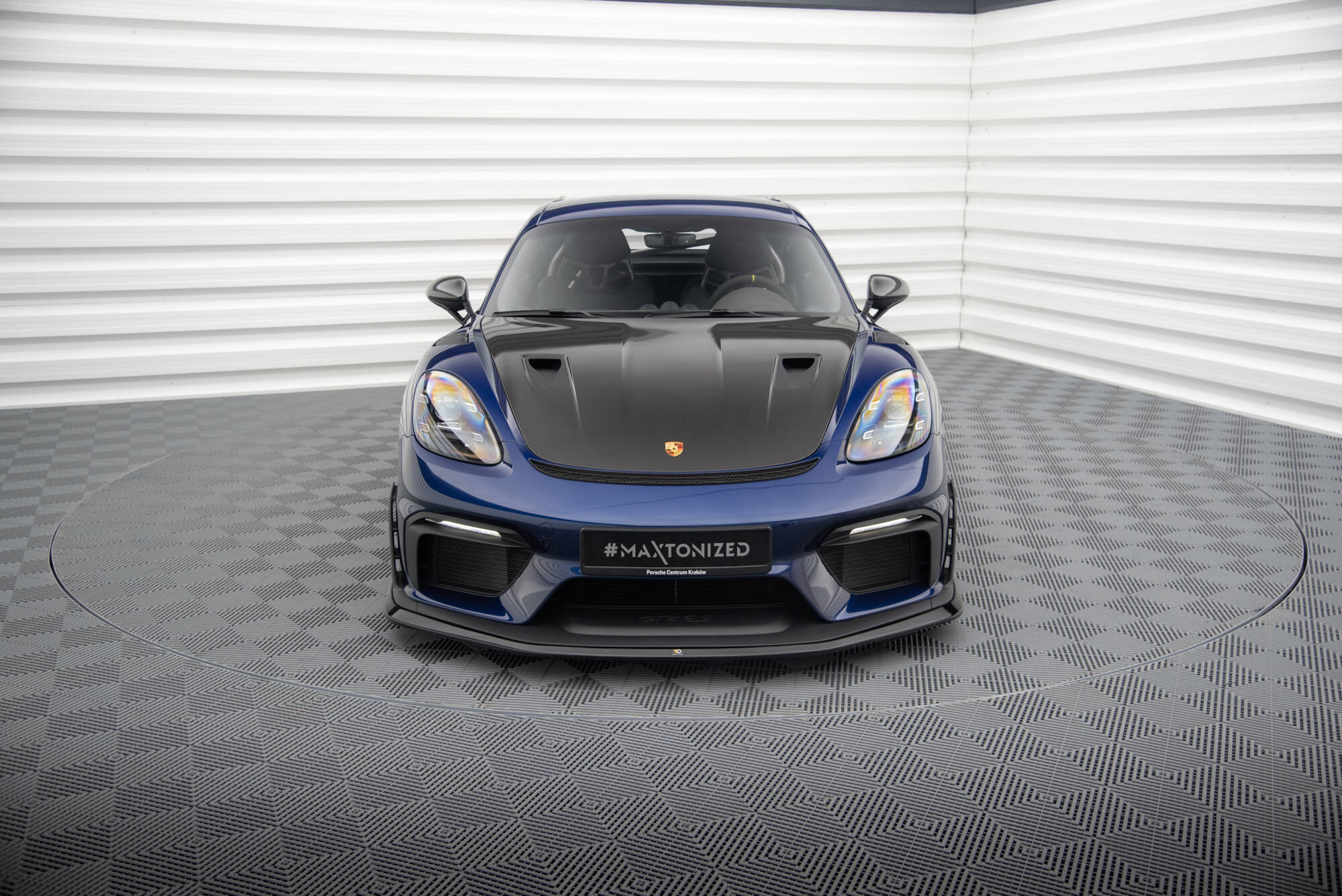 Front Splitter Porsche 718 Cayman GT4 RS 982c – Maxton Design USA