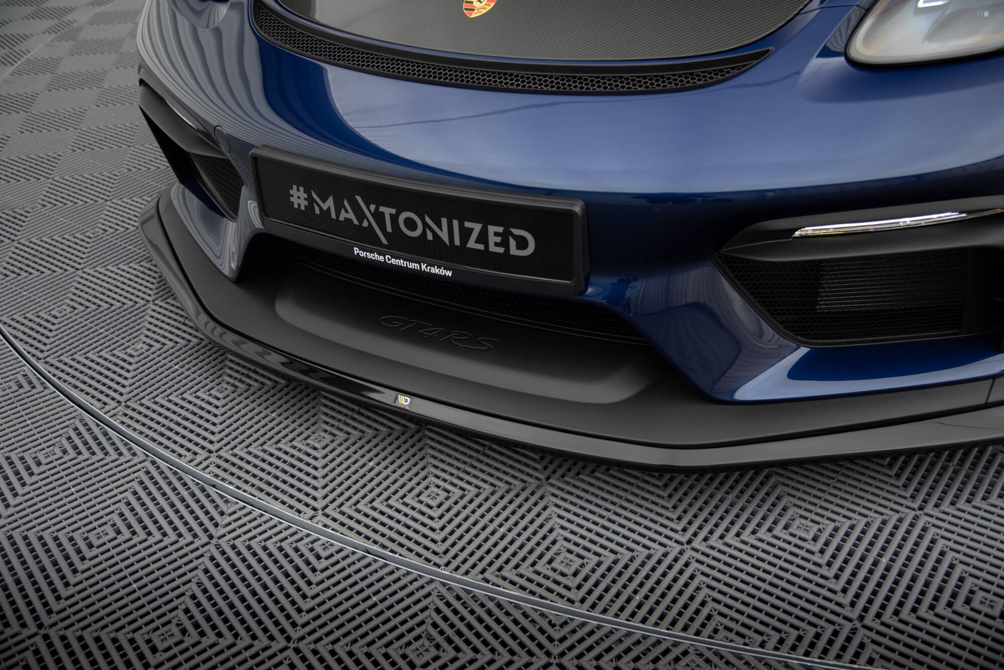 Front Splitter Porsche 718 Cayman GT4 RS 982c – Maxton