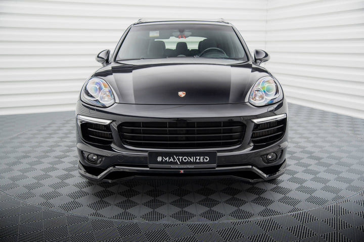 FRONT SPLITTER PORSCHE CAYENNE MK2 FACELIFT