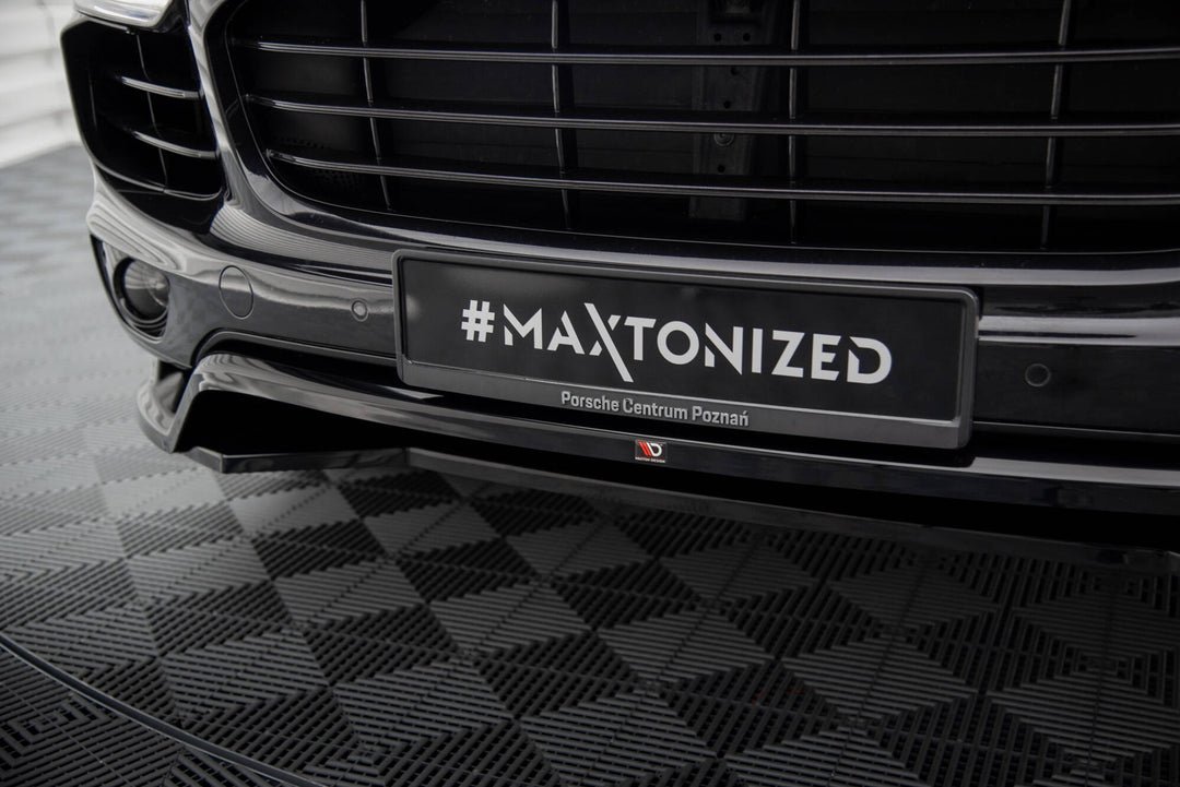 FRONT SPLITTER PORSCHE CAYENNE MK2 FACELIFT